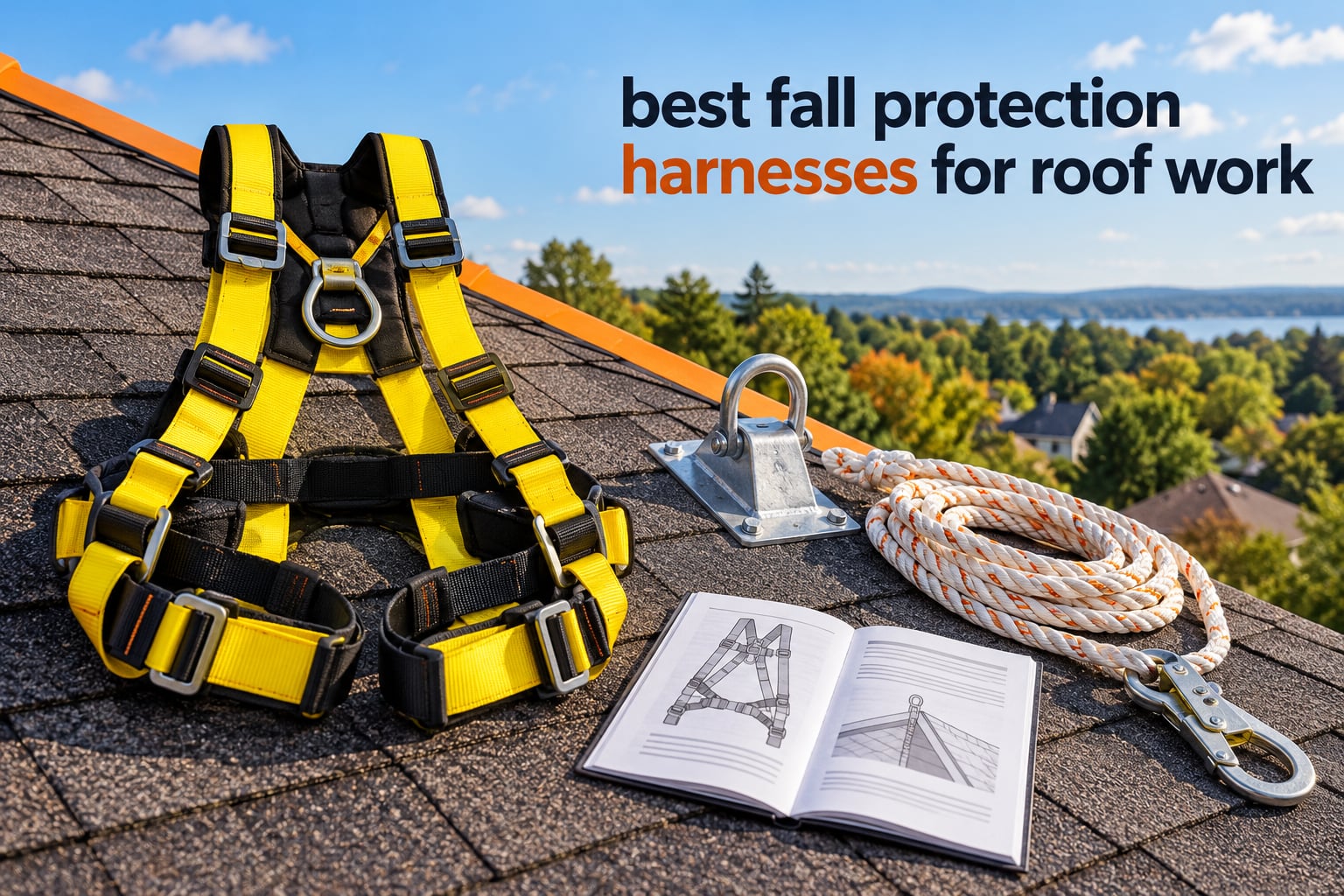 best fall protection harnesses for roof work